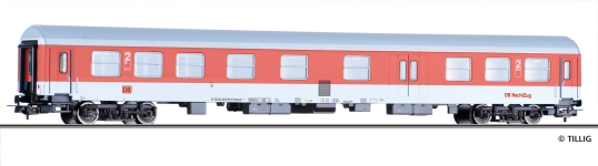 Tillig 75020 - H0 - Personenwagen 2. Kl. mit Gepäckabteil BDomsb 274.1 NachtZug, DB, Ep. V